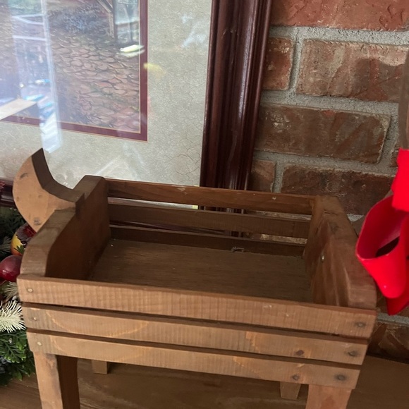 ❤️ Rare Vintage 1983 Solid Wood Hand Carved Large
Reindeer Decor - Picture 4 of 6